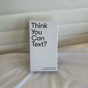 Think You Can Text game
